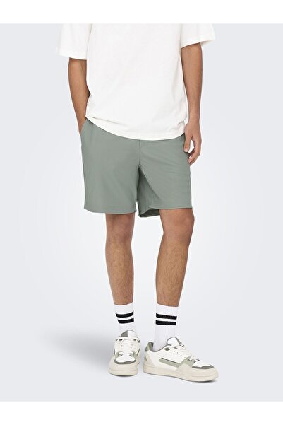 Only & Sons Shorts ONSTEL Mittlere Taille Normal geschnitten Shorts