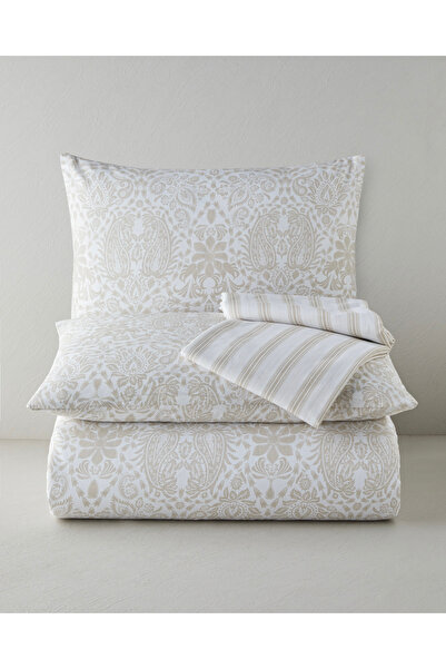 English Home Boho Elegance Easy-Iron Single Duvet Cover Set 160X220 cm Beige