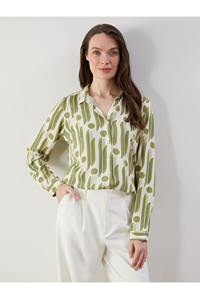 LC Waikiki Nevavm Patterned Women's Shirt with Difference