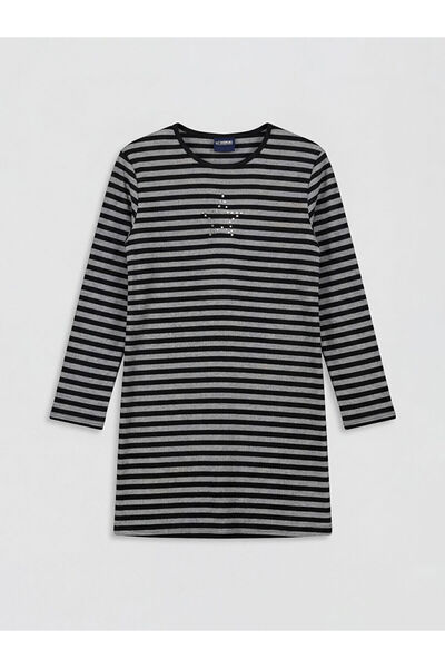 LC Waikiki Timeless Clothing & Timeless Choices Zero Roba Collar Striped Girl...