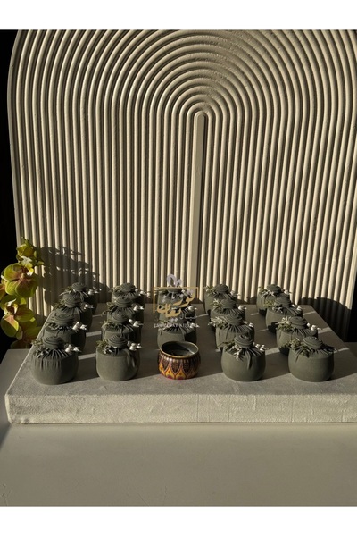 NO BRAND درزن توزيعات مواليد - شموع معطرة فاخرة (12 حبة)