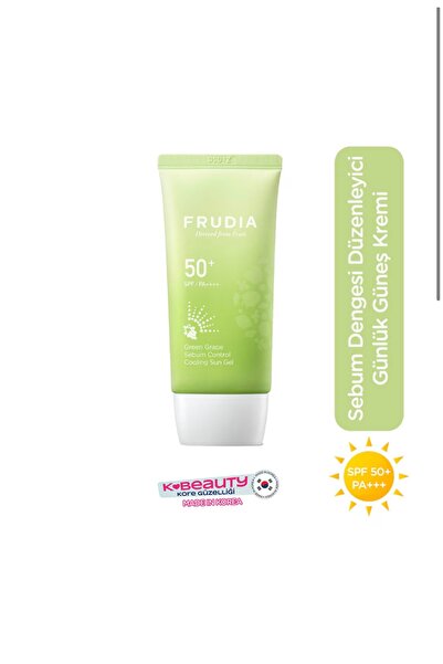 FRUDIA Green Grape Sebum Gözenek Kontrol Güneş Kremi SPF50 50g