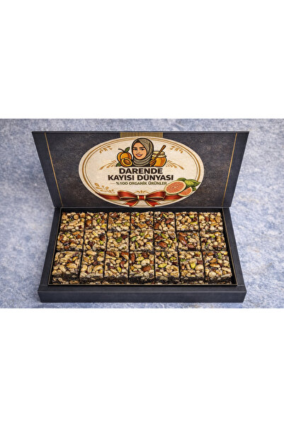 Darende Kayısı Dünyası Halep Tatlısı (Karışık Kuruyemişli) (500 Gr)