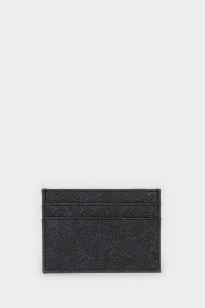 DeFacto Men's Faux Leather Card Holder H0216Axns