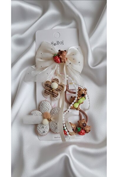 LO ADORO 7 bucăți agrafe de păr Capybara pentru fete, ACCESORII DE PĂR