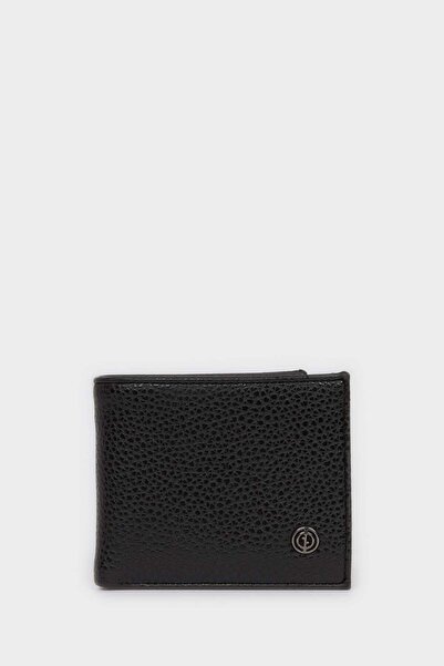 DeFacto Men's Faux Leather Wallet H0236Axns