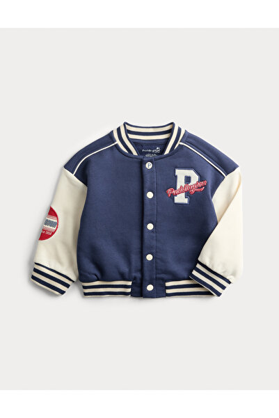 Marks & Spencer Pamuk Karışımlı Paddington™ Bomber Ceket (0 Ay–3 Yaş)