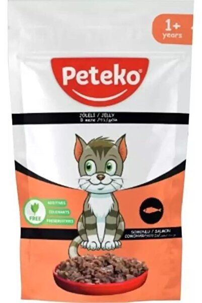 PetEko Chunk Complete Salmon Flavor Wet Food for Adult Cats 85 g