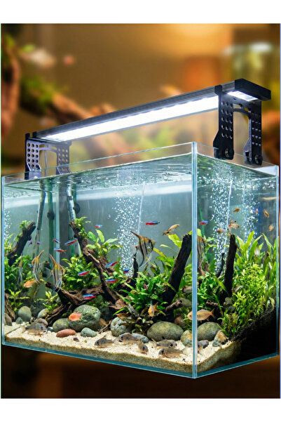 Partnova Akvaryum Işık Askı Aparatı-(4,5,6mm Akvaryum Camı Uyumlu)