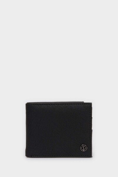 DeFacto Men's Faux Leather Wallet H2621Axns