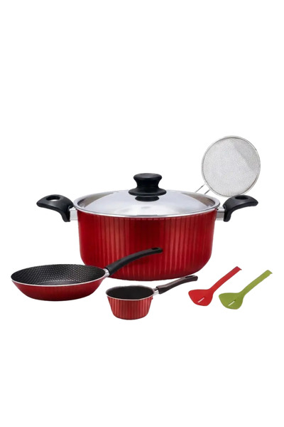 Generic Trust Trufal Aluminum Pot Set 7 Pieces