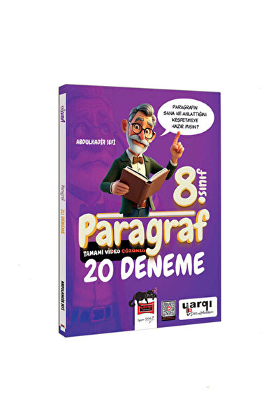 Yargı Yayınevi Ders Arkadaşım 8.Sınıf Paragraf Tamamı Video Çözümlü 20 Deneme