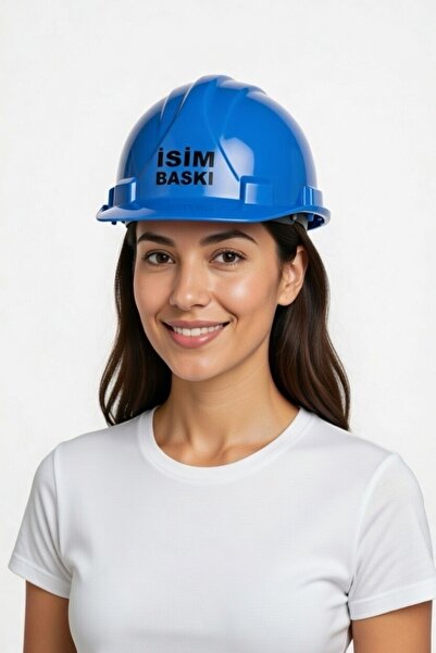 Teknik Kişiye Özel Baskılı CE Belgeli Baret – İsimli & Logolu İş Güvenliği Ba...