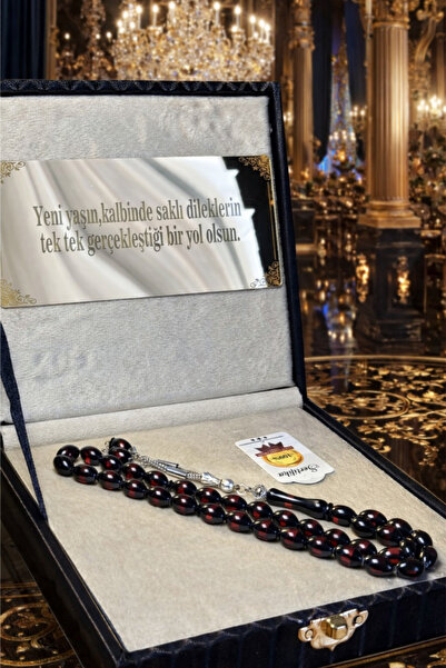 Altınsoy collection KİŞİYE ÖZEL HARFLİ SIKMA KEHRİBAR TESBİH ÖZEL YAZILI PREM...