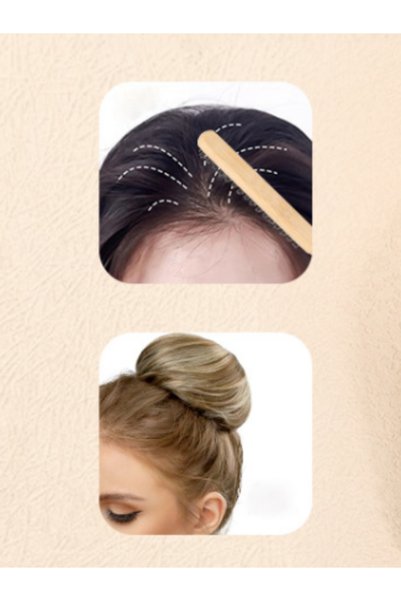 SheMask Hair Bun Brush Blow Dry Comb Hair Styling Set Bun Comb Curly Hair Brush and Comb Hair Styling Set Hair Styling Comb
