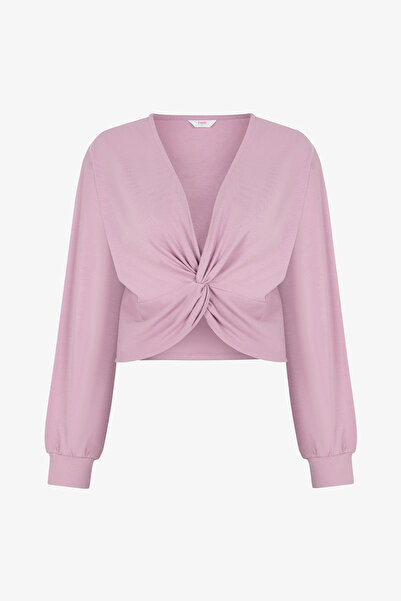 Penti Lila Cotton Modal Blend Twisted Sweatshirt