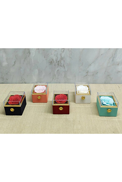 Epilons Romantic Rose Ring Box Square