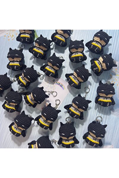 ayta kids clothing toys Amigurumi Batman karakter anahtarlık