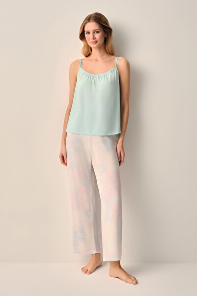 SUWEN Kaitlyn Atlet Pantolon Pijama Takımı