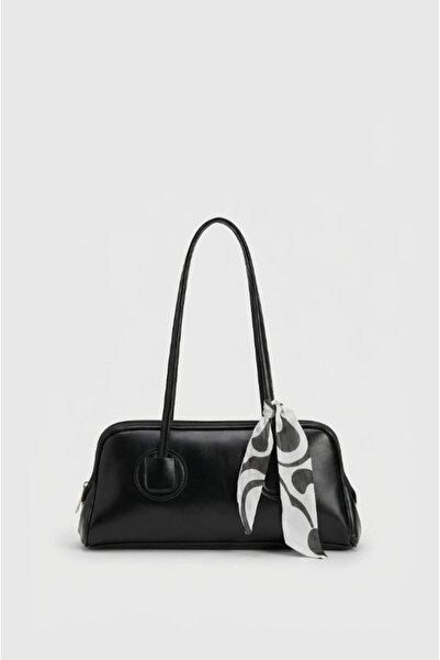 BIU VERTE Fularlı Baget Çanta