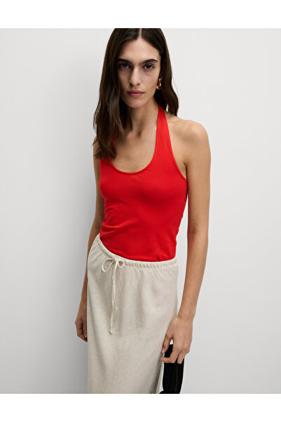 Marks & Spencer Pamuk Karışımlı Halter Yaka Atlet