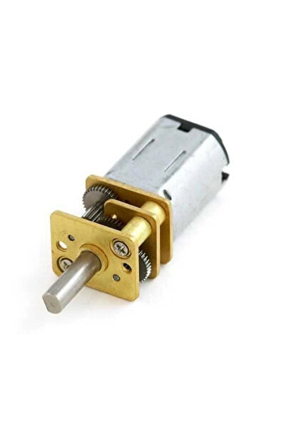 Voltaj 12V 12mm 60RPM Redüktörlü Mikro DC Motor