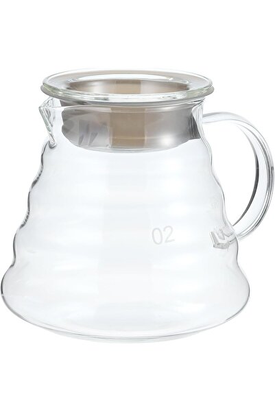 Viden 600ml #2 V60 Clear Heat Resistant Glass Range Coffee Server