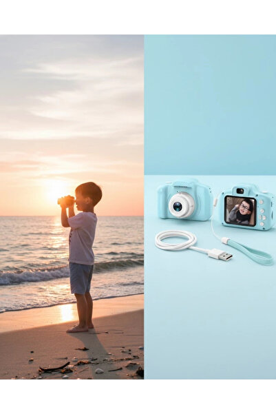 Mi Taşınabilir Mini Kamera HD Video Fotoğraf Çekimli USB Şarjlı Hafıza Kart Destekli