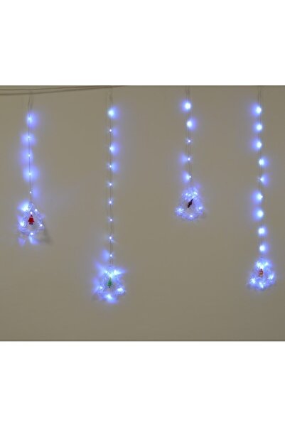 Gimihome Christmas Light Installation, BRAD Icicles, 130 LEDs, 3 x 0.3 x 0.7