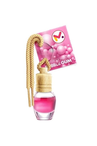 Express Odorizant auto cu capac și șnur din lemn, parfum de gumă de mestecat,...