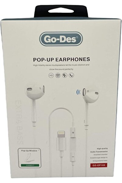 Go-Des Go Des GD-EP105 Pop Up Earphone