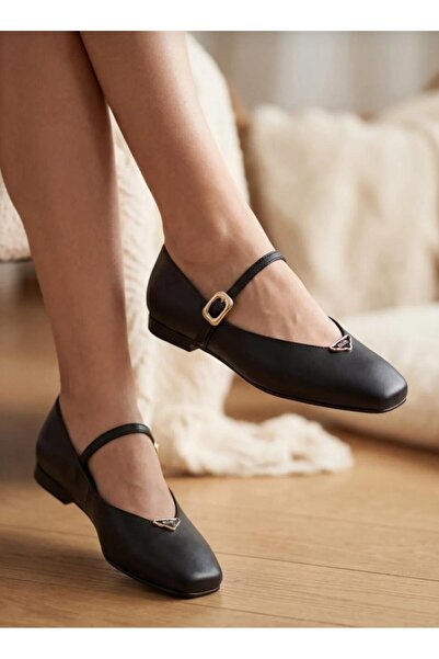 Venüs 2511109Y Women's Genuine Leather Premium Ballerinas