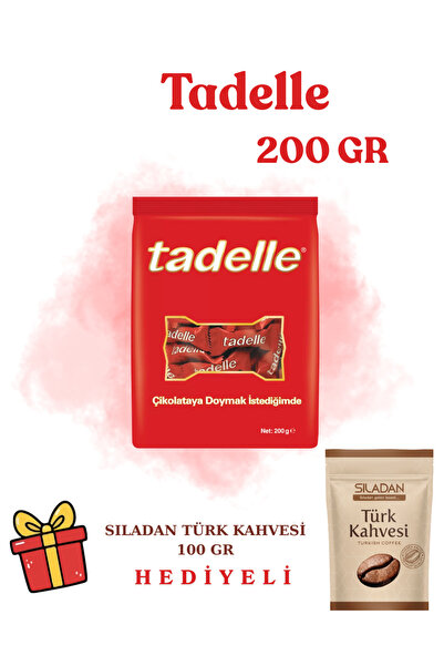 Tadelle TADELLA Mini Fındık Dolgulu Sütlü Çikolata (200 Gr) + Sıladan Kahve (...