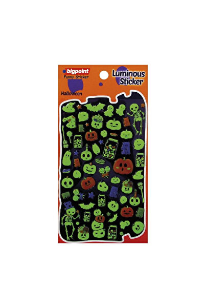 Bigpoint Autocolant cu schelete și fantome fosforescente