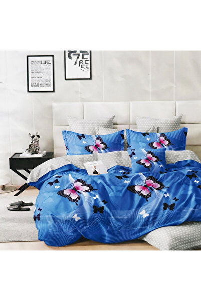 FIONNA.RO Satin Cotton Underwear 4 Pieces - Butterflies