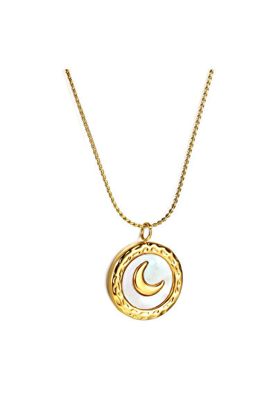 Pursehuit Κολιέ σε χρυσό χρώμα, κατασκευασμένο από ανοξείδωτο ατσάλι, φυσητό ...