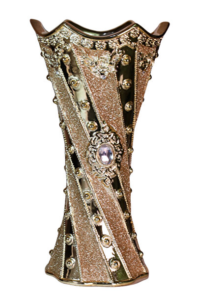Oud Distinctive crystal gold incense burner