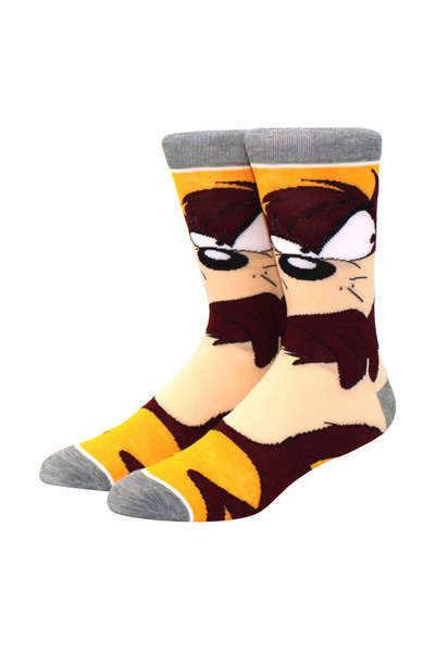 ALEMDAR STORE Anime socks with embroidered details