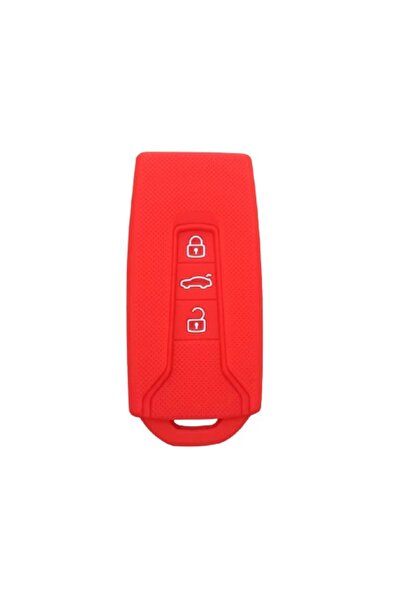 AUTOTOB Silicone key cover VW Touareg 2020, red