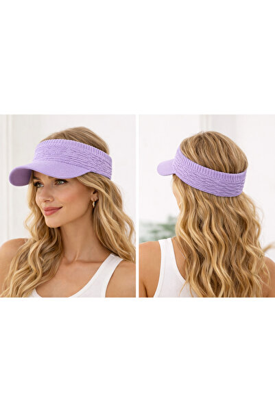 kuru 🌈 LUMIÈRE FLEX – Стилна шапка с козирка с UV защита и плетен вид