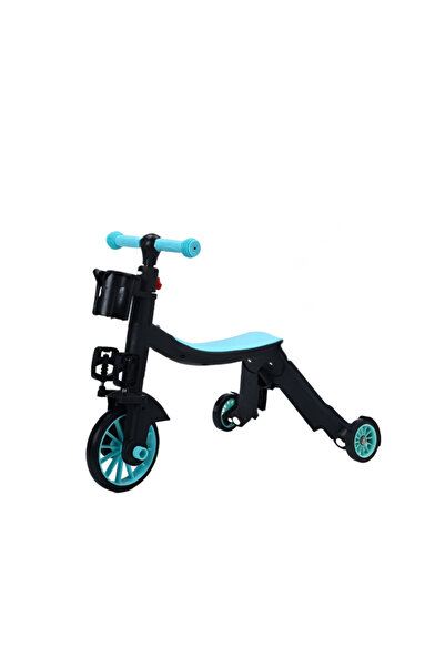Genaric دراجة أطفال و سكوتر 3 في 1 قابلة للتحويل بين دراجة توازن وسكوتر ودراج...