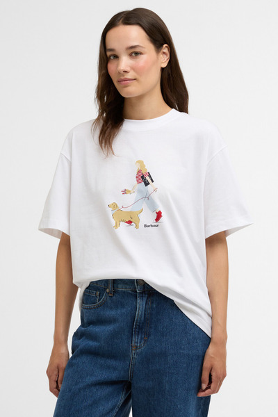 Barbour Derwent T-Shirt WH11 White