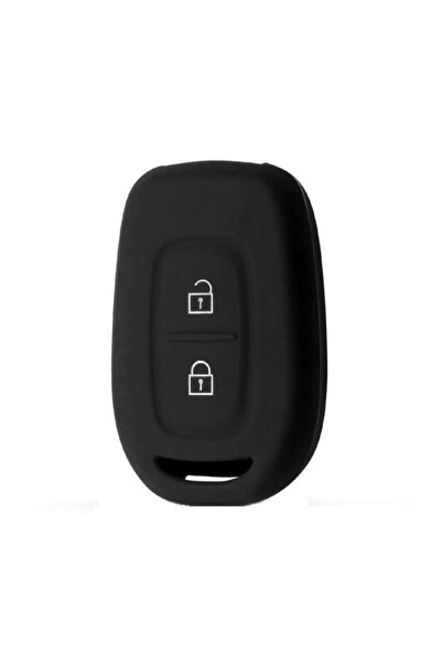 AUTOTOB Husa cheie auto AUTOTOB®, Dacia Logan, Sandero, Duster, Spring, negru