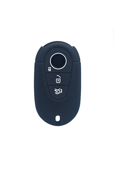 AUTOTOB Mercedes silicone key cover model 2022, compatible with S-Class, C-Cl...