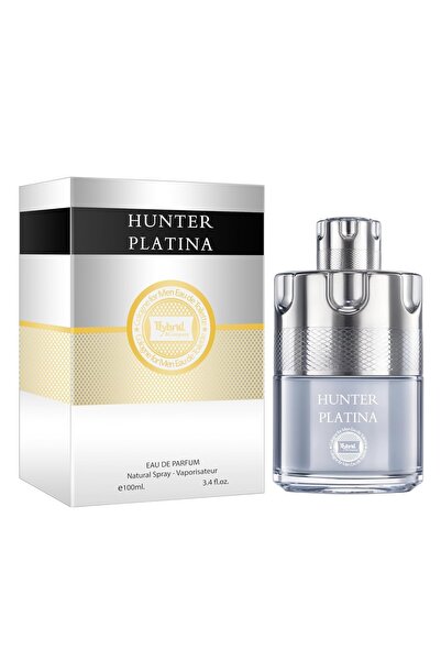 Al Fakhr Perfumes Hunter Platina, Apa de Parfum, Barbati, 100 ml