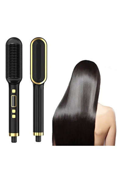 Generic Hair Straightening Brush 2 in 1