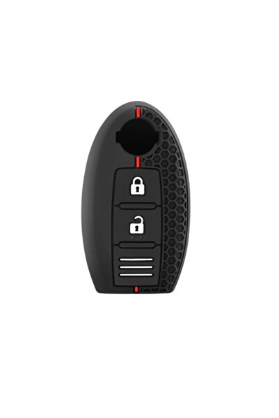 AUTOTOB Nissan 2-button key cover, sports model, black/red