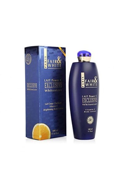 Fair and White لوشن حصري لتفتيح وتوحيد لون الجسم مع فيتامين سي، متوفر بحجم 50...