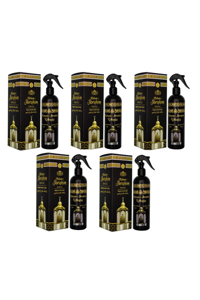 ESVED 5'li Makamı İbrahim Kokusu Sprey Premium 400 ml x 5 adet
