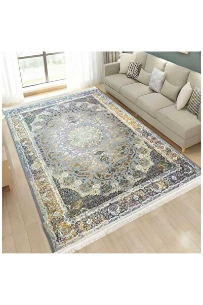 smart home Luxury Padded Velvet Rug – Non-Slip Elegant Living Room & Majlis L...
